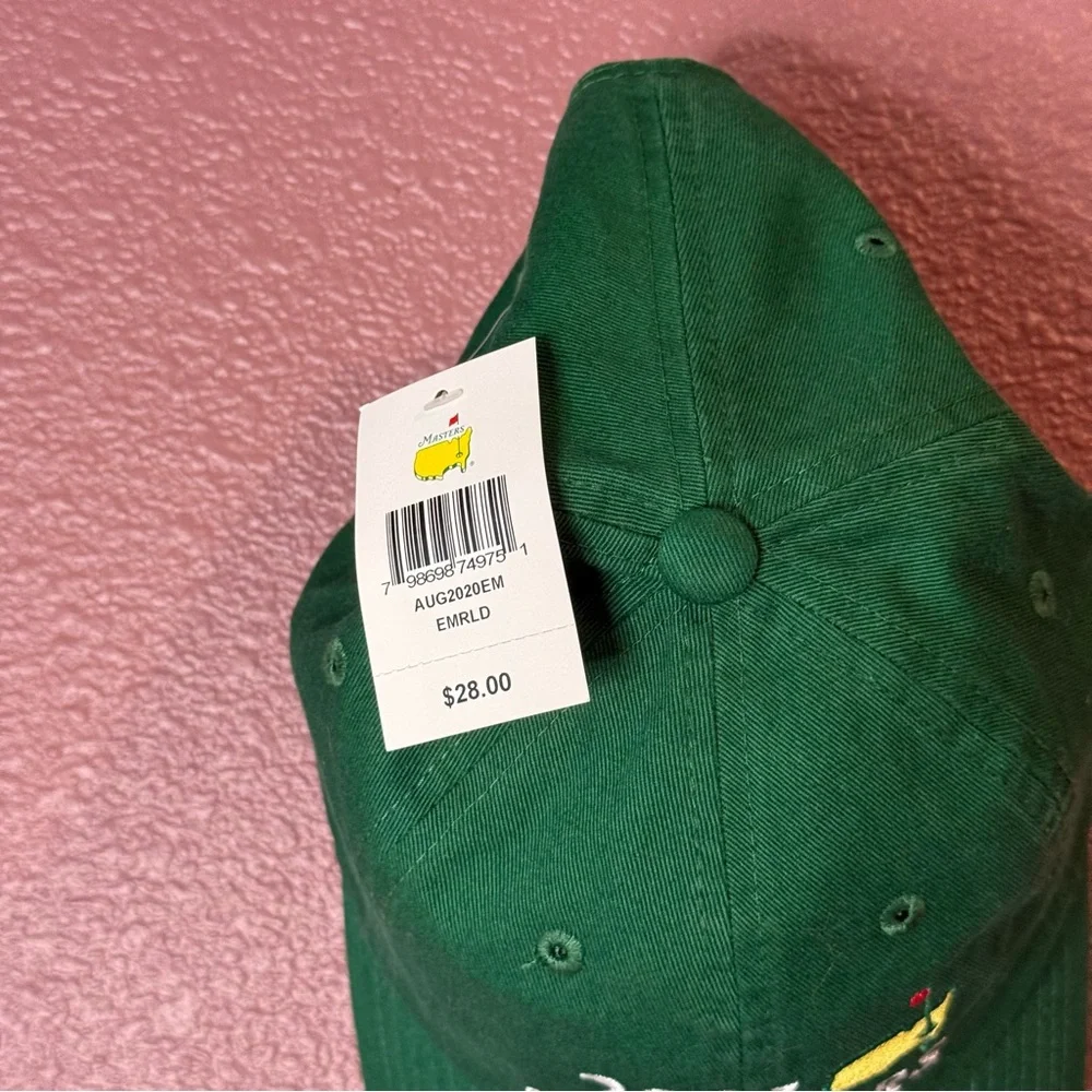 Masters 2021 NWT Green Hat Hideki Matsuyama win year - Picture 2 of 3
